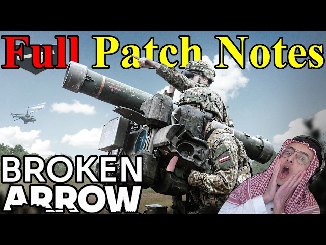 FULL Patch Notes for NEW Broken Arrow Baltic Batallion DLC