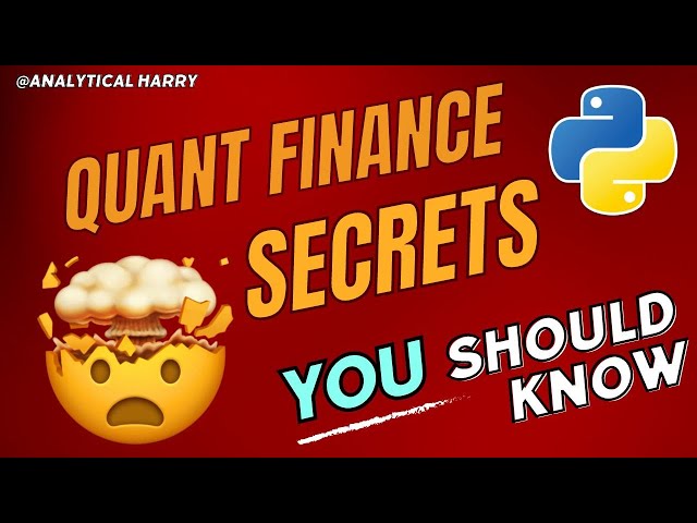 Python in finance  -  Stock Market Analysis
