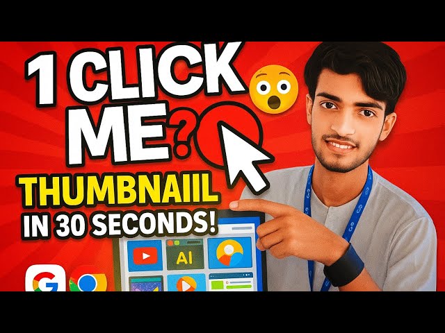 "Ek Click Me YouTube Thumbnail Design – Bilkul Beginner Friendly!""How to Make a Professional Yotube