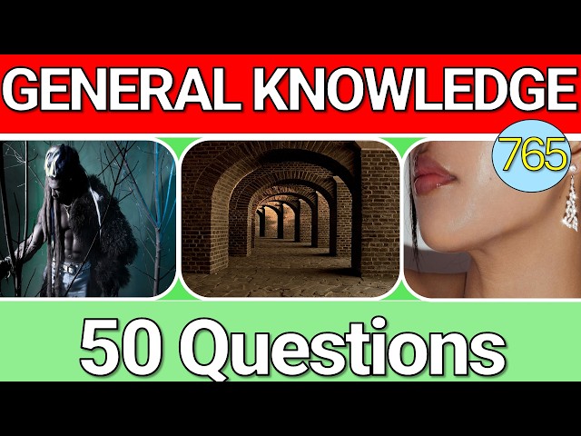 Educational General Knowledge Quiz Trivia 765 📚💡| Can You Answer All 50 Questions Correctly? 2026