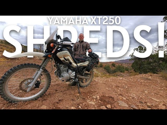 Shreds! Yamaha XT250...Extreme Off Road Riding