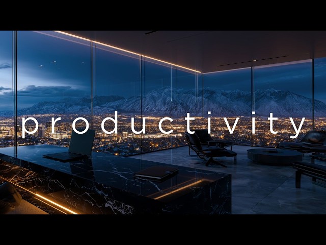 Deep Work Music for Maximum Concentration | Peak Productivity for Coding & Work • No Distractions