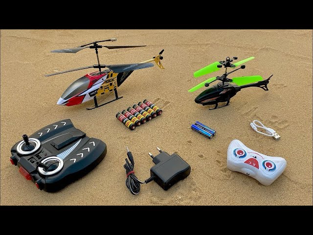 Flying Remote Control RC Helicopter | and 3D Light RC Car with | a380 Model Airline Unboxing,Testing