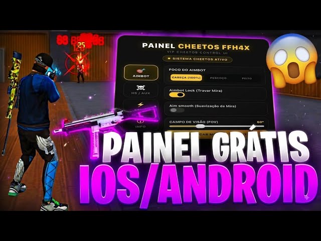 XIT FF ATUALIZADO 2026 🛜 PROXY + PAINEL ANDROID & IPHONE GRATIS | 100% HS | LINK DIRETO MEDIAFIRE