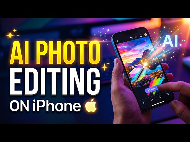 How to Edit Photos With AI on iPhone And iPad