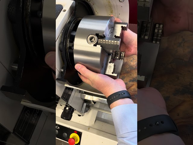 Remove a lathe chuck 2