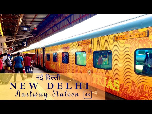 New Delhi (NDLS) Railway Station 4K | Indian Railways | Cinematic Overview | Station Details