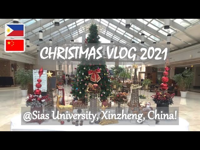 🇵🇭Filipina Mom Raising a Kid in China 🇨🇳 | Meaningful Christmas at Sias University, Xinzheng, Henan