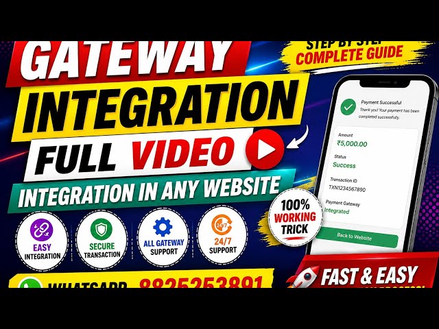 how to integrate chinese gateway in your website | integrate gateway ohmpay, watchpay, rspay .