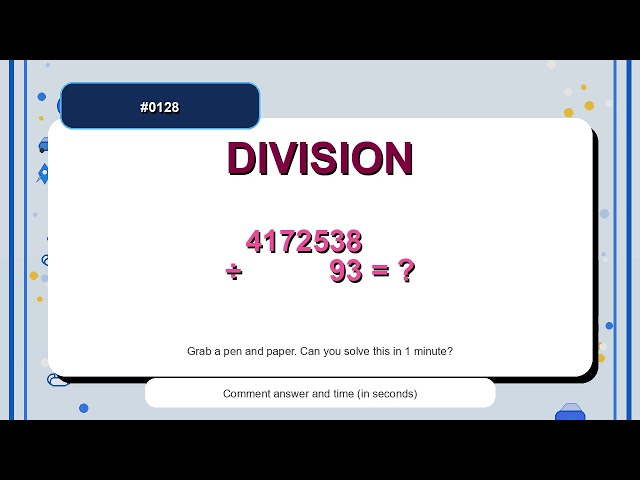 Division Brain Challenge #0128