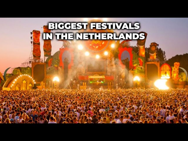 Top 5 | Biggest festivals in the Netherlands!