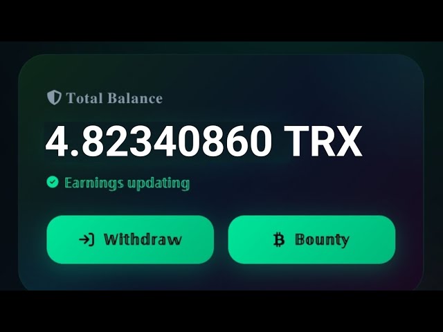 New Free TRX Cloud Mining Site 🤑 || Crypto Mining || Cloud Mining || Tron Mining || Mining