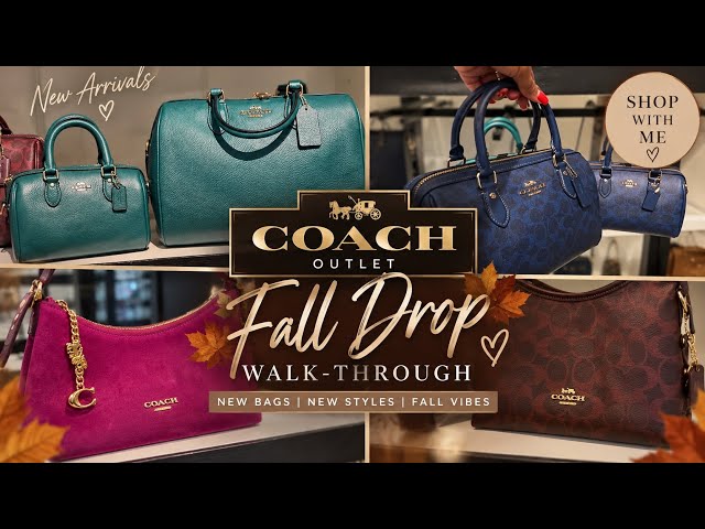 NEW COACH OUTLET FALL DROP 🍂 | Full Store Walk-Through + What’s New