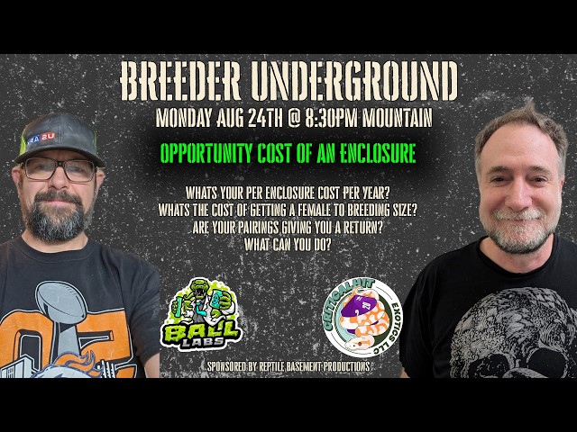 Opportunity Cost of an Enclosure: Is That Snake Worth the Space?