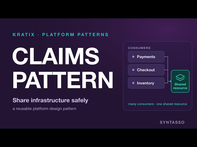 The Claims Pattern: Safely Sharing Resources in Kratix