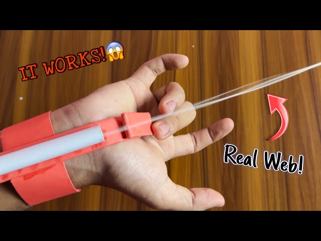 How to Make a Paper Web Shooter | Easy Spider-Man Craft | Spider-Man Fans Must Try