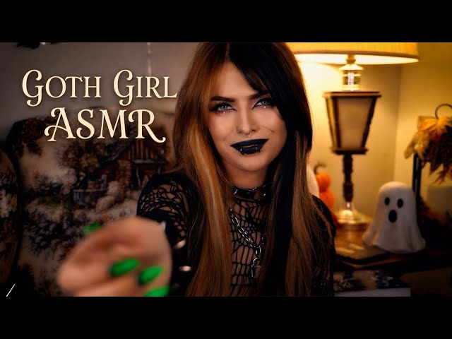 Flirty Bossy Goth Girlfriend Helps Get You To Sleep | ASMR
