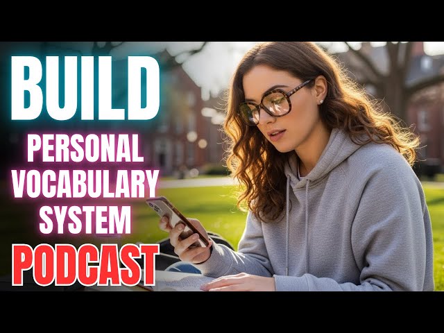 Build Your Own Vocabulary System (Step-by-Step) || Learn English with Podcast