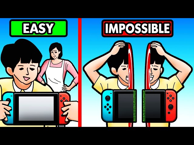 EASY vs IMPOSSIBLE In MOM HID MY GAME