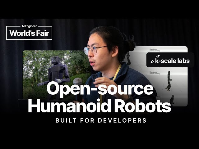 Your Personal Open-Source Humanoid Robot for $8,999 — JX Mo, K-Scale Labs