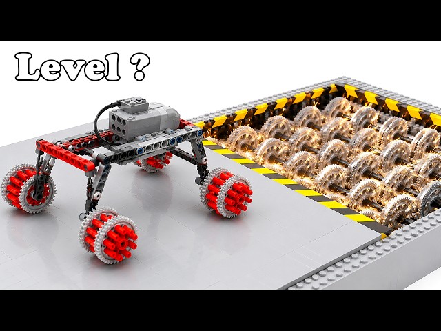 Challenge 5 LEGO Walker vs Extreme Gear Obstacles | Smart Lego