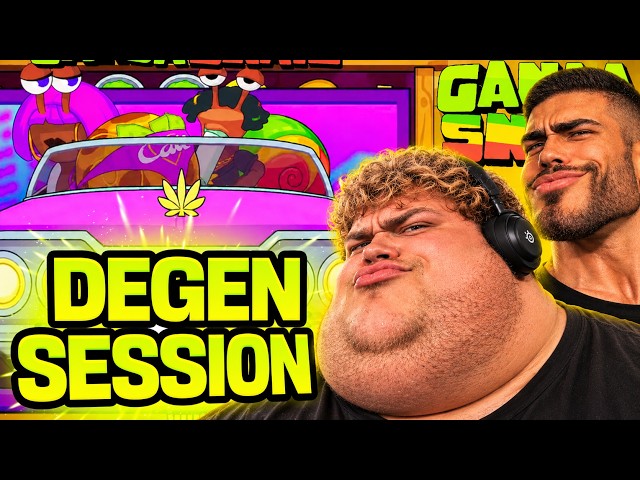 DEGEN GAMBA SESSION WITH @AYEZEE