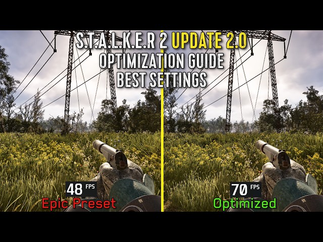 STALKER 2 Update 2 0 | OPTIMIZATION GUIDE | Every Setting Tested | Launch vs Update 2.0
