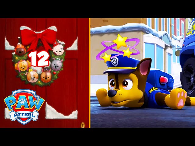 Total Wipeout on the Ice❄️| Chase's 12 Days of Christmas 🎁 | 12 Days to Go!