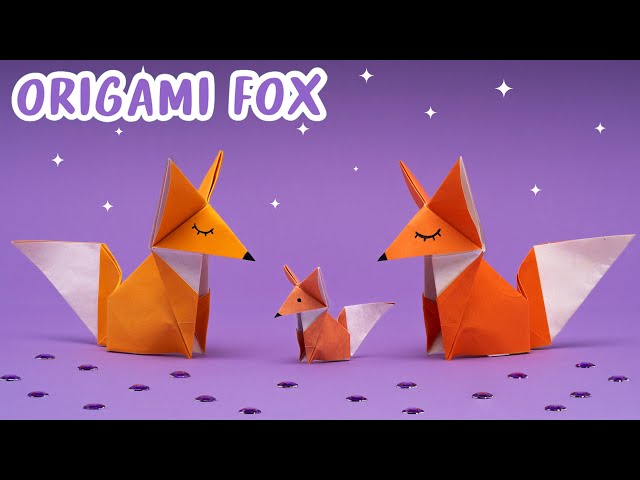 Origami Fox | How To Make An Easy Origami Fox