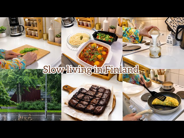 Daily Life in Finland |Home Cooking & Slow Living| cozy Silent Vlog 
