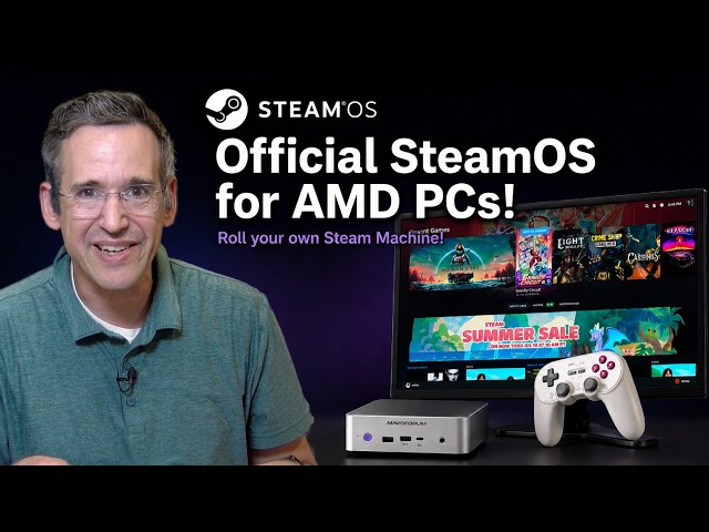 Valve's New 5 Minute One-Click SteamOS Install !