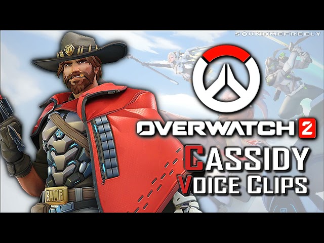All Cassidy Voice Clips • Overwatch 2 • All Voice Lines and Interactions • (Matthew Mercer)
