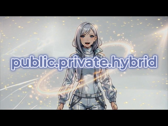 public.private.hybrid : The Three Pillars of Cloud