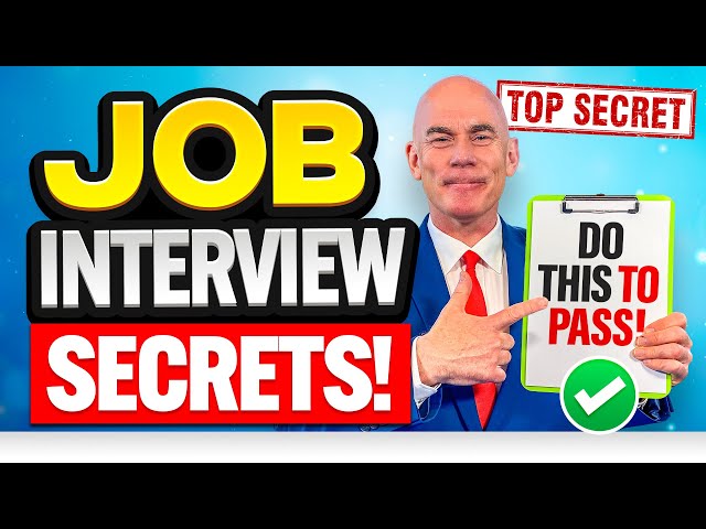 "UNLOCKING the SECRETS” of JOB INTERVIEW MASTERY: DISCOVER the WINNING STRATEGIES of the TOP 1%!