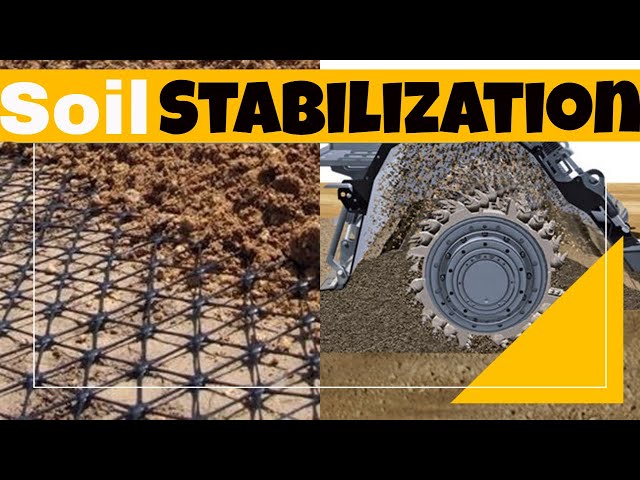 What is soil stabilization? || Methods of soil stabilization