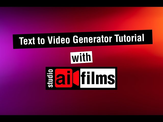 How to Create Video from Text with AI (Official AI FILMS Studio Tutorial)