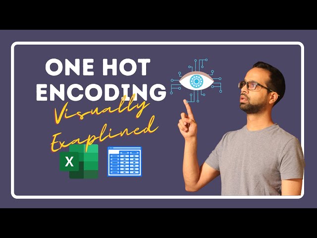 One Hot Encoding visually explained using Excel