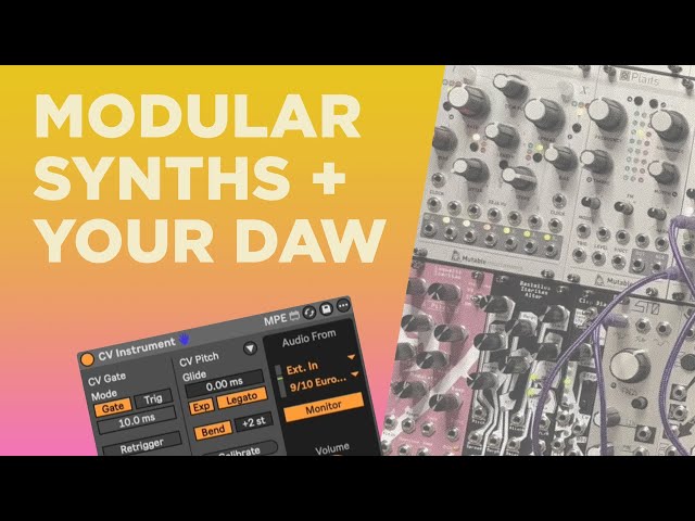 Modular Tactics: Connecting Eurorack to Your DAW