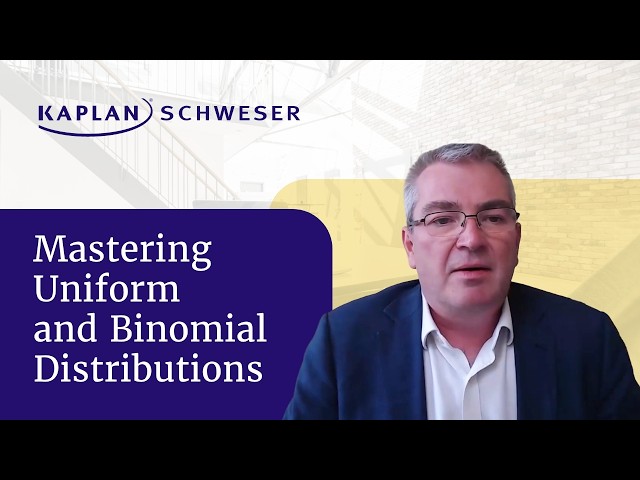 CFA Quantitative Methods: Uniform and Binomial Distributions