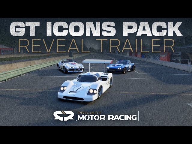 『Project Motor Racing（プロジェクトモーターレーシング）』「GT Icons Pack」トレーラー