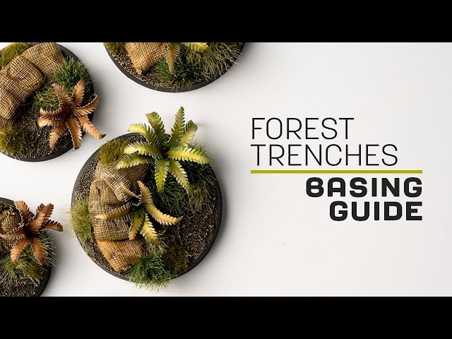 Basing Guide: Forest Trenches Bases