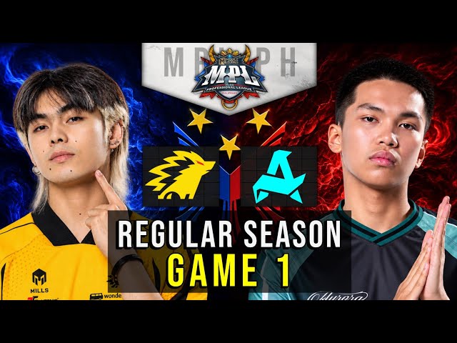 ONIC PH vs AURORA PH 🔥 PARTIDA 1 | MPL PH TEMPORADA 18 | TEMPORADA REGULAR