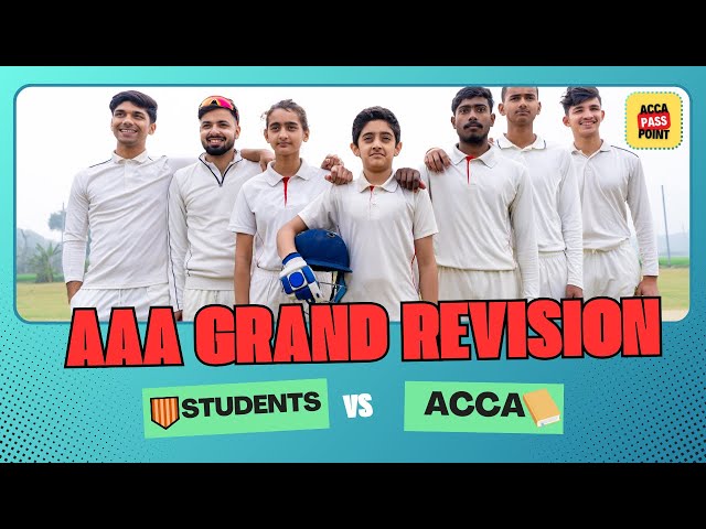 ACCA | Advance Audit and Assurance (AAA) | Grand Revision of Complete AAA | by ACCA Passpoint