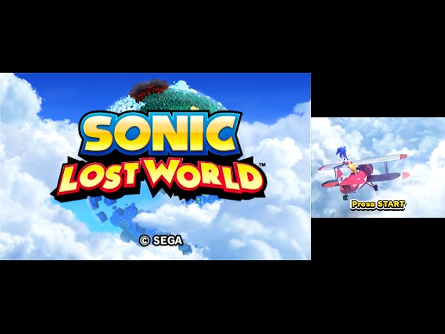 Sonic Lost World (3DS) playthrough ~Longplay~