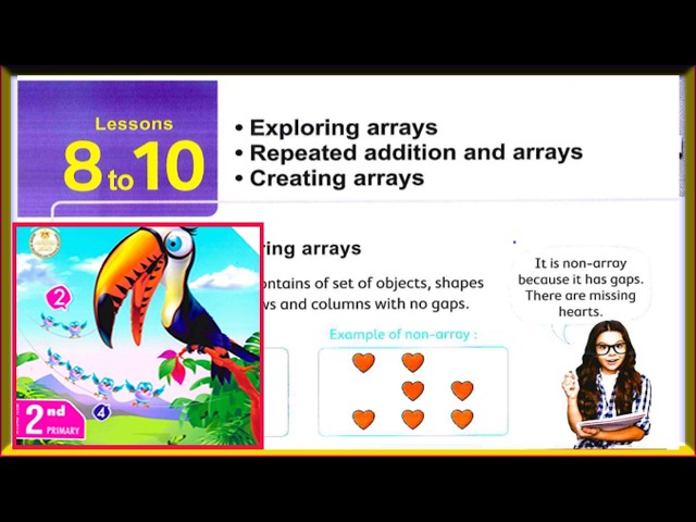 🔥 شرح عظيم للمصفوفات (Arrays) | Math Grade 2
