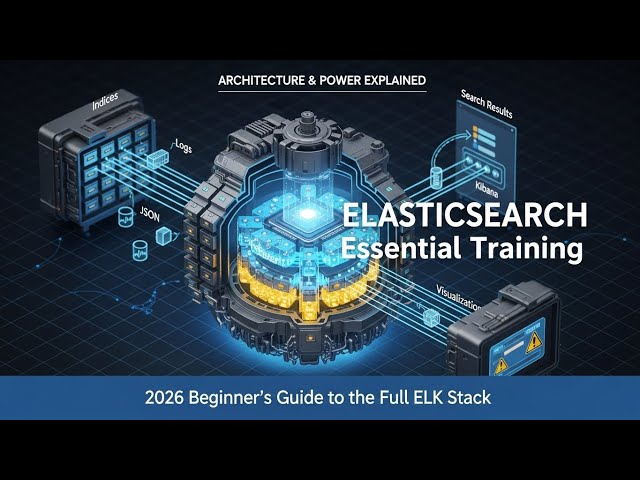 Elasticsearch Essential Training: Complete Beginner's Guide 2025 | Elastic Stack (ELK) Fundamentals