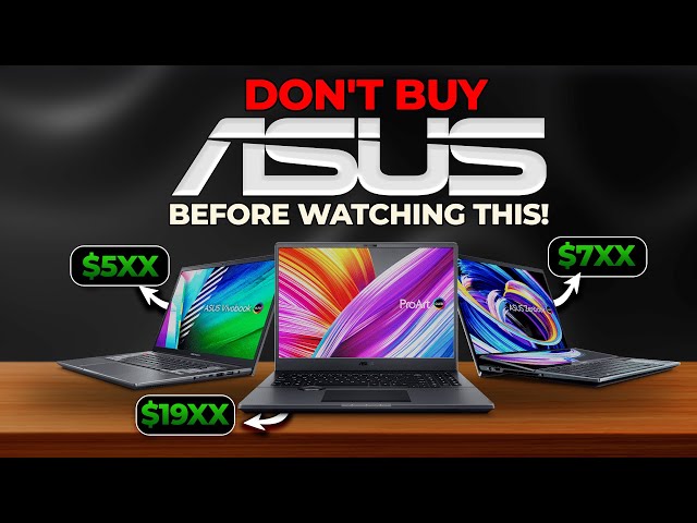 Every ASUS Laptop Line Explained [2025]– TUF vs ROG vs ZenBook vs VivoBook (Full Buyer’s Guide)