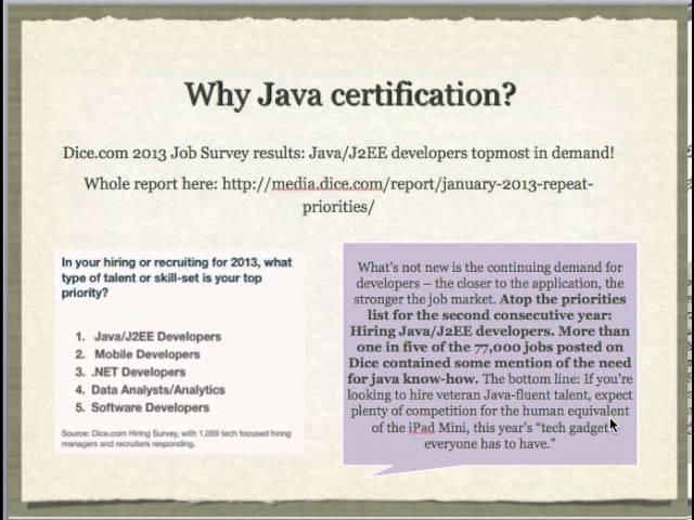 Cracking Oracle Java Programmer Certification - Part I