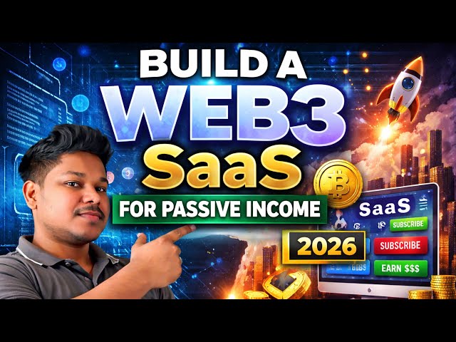 Web3 Startup SaaS for Passive 💰 Income | Blockchain Developer in 2026
