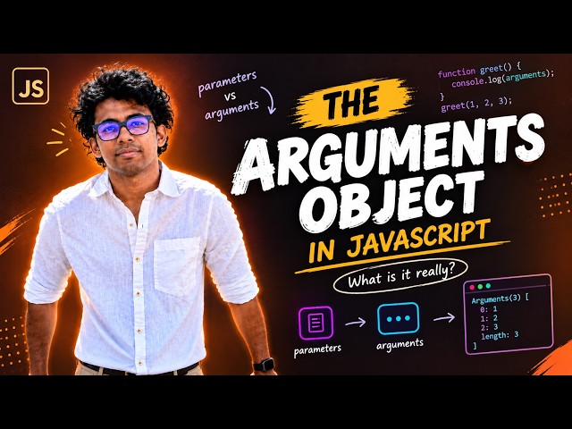 JavaScript arguments Object Explained — The Hidden Feature Inside Functions